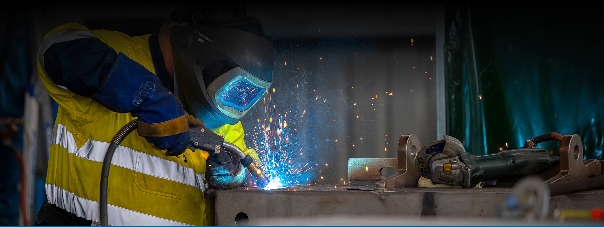 welding a distillery machines